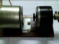 Ставим  редуктор от мотора ДСД2-П1  на 12 вольтовы